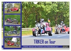 TRIKER on Tour (Wandkalender 2025 DIN A4 quer), CALVENDO Monatskalender - Calvendo;Klünder, Günther