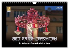 Art Déco-Leuchten (Wandkalender 2025 DIN A4 quer), CALVENDO Monatskalender - Calvendo;Braun, Werner