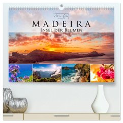 Madeira - Insel der Blumen 2025 (hochwertiger Premium Wandkalender 2025 DIN A2 quer), Kunstdruck in Hochglanz