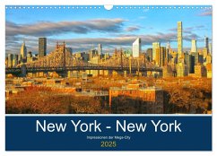 New York - New York. Impressionen der Mega-City (Wandkalender 2025 DIN A3 quer), CALVENDO Monatskalender - Calvendo;Großkopf, Rainer