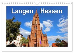 Langen - Hessen (Wandkalender 2025 DIN A4 quer), CALVENDO Monatskalender