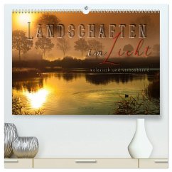 Landschaften im Licht - malerisch und verzaubernd (hochwertiger Premium Wandkalender 2025 DIN A2 quer), Kunstdruck in Hochglanz - Calvendo;Roder, Peter