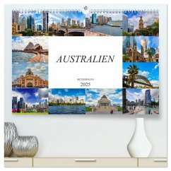 Australien Metropolen (hochwertiger Premium Wandkalender 2025 DIN A2 quer), Kunstdruck in Hochglanz - Calvendo;Meutzner, Dirk