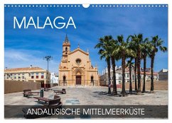 Malaga - andalusische Mittelmeerküste (Wandkalender 2025 DIN A3 quer), CALVENDO Monatskalender - Calvendo;Thoermer, Val