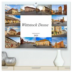 Wittstock Dosse Impressionen (hochwertiger Premium Wandkalender 2025 DIN A2 quer), Kunstdruck in Hochglanz