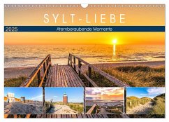 SYLT-LIEBE Atemberaubende Momente (Wandkalender 2025 DIN A3 quer), CALVENDO Monatskalender