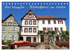 Bad Wimpfen - Altstadtperle am Neckar (Tischkalender 2025 DIN A5 quer), CALVENDO Monatskalender