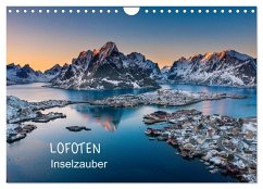 Lofoten Inselzauber (Wandkalender 2025 DIN A4 quer), CALVENDO Monatskalender