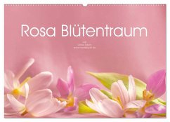 Rosa Blütentraum (Wandkalender 2025 DIN A2 quer), CALVENDO Monatskalender