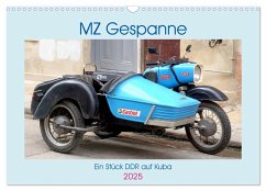 MZ-Gespanne - Ein Stück DDR auf Kuba (Wandkalender 2025 DIN A3 quer), CALVENDO Monatskalender