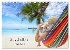 Seychellen Inselblicke (Wandkalender 2025 DIN A3 quer), CALVENDO Monatskalender - Calvendo;Sturm, Jenny