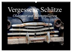 Vergessene Schätze - Oldtimer auf Schrottplätzen (Wandkalender 2025 DIN A2 quer), CALVENDO Monatskalender - Calvendo;Gerken, Jochen