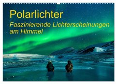 Polarlichter - Faszinierende Lichterscheinungen am Himmel (Wandkalender 2025 DIN A2 quer), CALVENDO Monatskalender