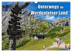 Unterwegs im Werdenfelser Land (Wandkalender 2025 DIN A3 quer), CALVENDO Monatskalender