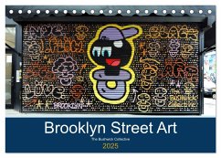 Brooklyn Street Art (Tischkalender 2025 DIN A5 quer), CALVENDO Monatskalender - Calvendo;Großkopf, Rainer