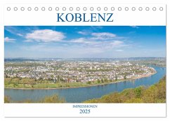 Koblenz Impressionen (Tischkalender 2025 DIN A5 quer), CALVENDO Monatskalender - Calvendo;Stock, pixs:sell@Adobe