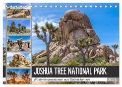 JOSHUA TREE NATIONAL PARK Wüstenimpressionen aus Südkalifornien (Tischkalender 2025 DIN A5 quer), CALVENDO Monatskalender