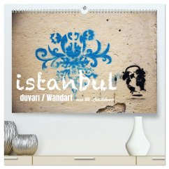 Wandart istanbul (hochwertiger Premium Wandkalender 2025 DIN A2 quer), Kunstdruck in Hochglanz