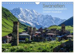 Swanetien - Georgiens Bergwelt im Großen Kaukasus (Wandkalender 2025 DIN A4 quer), CALVENDO Monatskalender