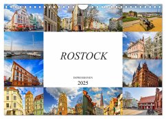 Rostock Impressionen (Wandkalender 2025 DIN A4 quer), CALVENDO Monatskalender