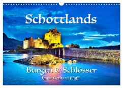 Schottlands Burgen und Schlösser (Wandkalender 2025 DIN A3 quer), CALVENDO Monatskalender