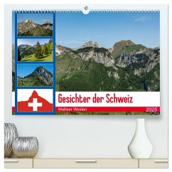 Gesichter der Schweiz - Walliser Weiden (hochwertiger Premium Wandkalender 2025 DIN A2 quer), Kunstdruck in Hochglanz