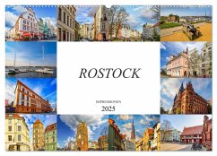 Rostock Impressionen (Wandkalender 2025 DIN A2 quer), CALVENDO Monatskalender - Calvendo;Meutzner, Dirk