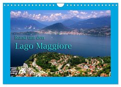 Rund um den Lago Maggiore (Wandkalender 2025 DIN A4 quer), CALVENDO Monatskalender