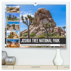 JOSHUA TREE NATIONAL PARK Wüstenimpressionen aus Südkalifornien (hochwertiger Premium Wandkalender 2025 DIN A2 quer), Kunstdruck in Hochglanz