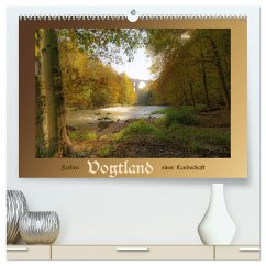 Vogtland - Farben einer Landschaft (hochwertiger Premium Wandkalender 2025 DIN A2 quer), Kunstdruck in Hochglanz