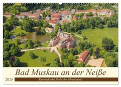 Bad Muskau an der Neiße (Wandkalender 2025 DIN A2 quer), CALVENDO Monatskalender