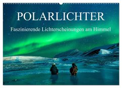 Faszinierende Lichterscheinungen am Himmel - Polarlichter (Wandkalender 2025 DIN A2 quer), CALVENDO Monatskalender