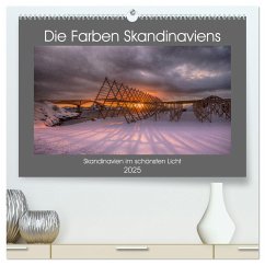 Die Farben Skandinaviens (hochwertiger Premium Wandkalender 2025 DIN A2 quer), Kunstdruck in Hochglanz