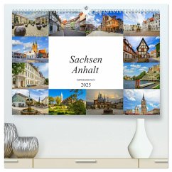 Sachsen Anhalt Impressionen (hochwertiger Premium Wandkalender 2025 DIN A2 quer), Kunstdruck in Hochglanz