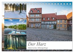 Der Harz - Malerisches Mittelgebirge (Tischkalender 2025 DIN A5 quer), CALVENDO Monatskalender