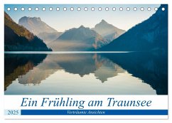 Ein Frühling am Traunsee - Verträumte Ansichten (Tischkalender 2025 DIN A5 quer), CALVENDO Monatskalender - Calvendo;Wasilewski, Martin