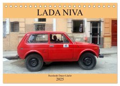 LADA NIVA - Russlands Dauer-Läufer (Tischkalender 2025 DIN A5 quer), CALVENDO Monatskalender - Calvendo;Löwis of Menar, Henning von