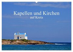 Kapellen und Kirchen auf Kreta (Wandkalender 2025 DIN A2 quer), CALVENDO Monatskalender