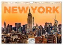 New York - Eine Weltstadt (Wandkalender 2025 DIN A4 quer), CALVENDO Monatskalender - Calvendo;Lederer, Benjamin