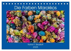 Die Farben Marokkos (Tischkalender 2025 DIN A5 quer), CALVENDO Monatskalender - Calvendo;Steußloff, Rainer F.