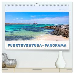 FUERTEVENTURA-PANORAMA (hochwertiger Premium Wandkalender 2025 DIN A2 quer), Kunstdruck in Hochglanz