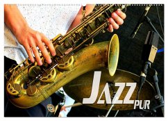 Jazz pur (Wandkalender 2025 DIN A2 quer), CALVENDO Monatskalender