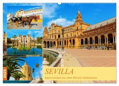 Sevilla - Impressionen aus dem Herzen Andalusiens (Wandkalender 2025 DIN A2 quer), CALVENDO Monatskalender - Calvendo;Müller, Christian
