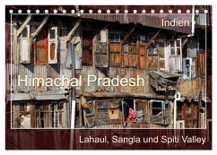 Himachal Pradesh - Lahaul, Sangla, Spiti Valley (Tischkalender 2025 DIN A5 quer), CALVENDO Monatskalender