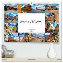 Waren Müritz Impressionen (hochwertiger Premium Wandkalender 2025 DIN A2 quer), Kunstdruck in Hochglanz