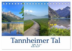 Tannheimer Tal (Tischkalender 2025 DIN A5 quer), CALVENDO Monatskalender