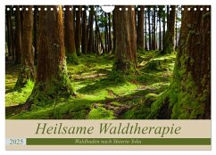 Heilsame Waldtherapie - Waldbaden nach Shinrin Yoku (Wandkalender 2025 DIN A4 quer), CALVENDO Monatskalender - Calvendo;Webeler, Janita