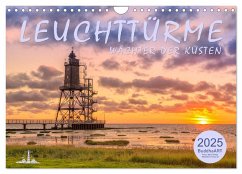 Leuchttürme - Wächter der Küsten (Wandkalender 2025 DIN A4 quer), CALVENDO Monatskalender