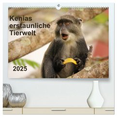 Kenias erstaunliche Tierwelt (hochwertiger Premium Wandkalender 2025 DIN A2 quer), Kunstdruck in Hochglanz - Calvendo;Demel, Andreas