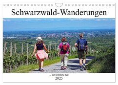 Schwarzwald-Wanderungen (Wandkalender 2025 DIN A4 quer), CALVENDO Monatskalender